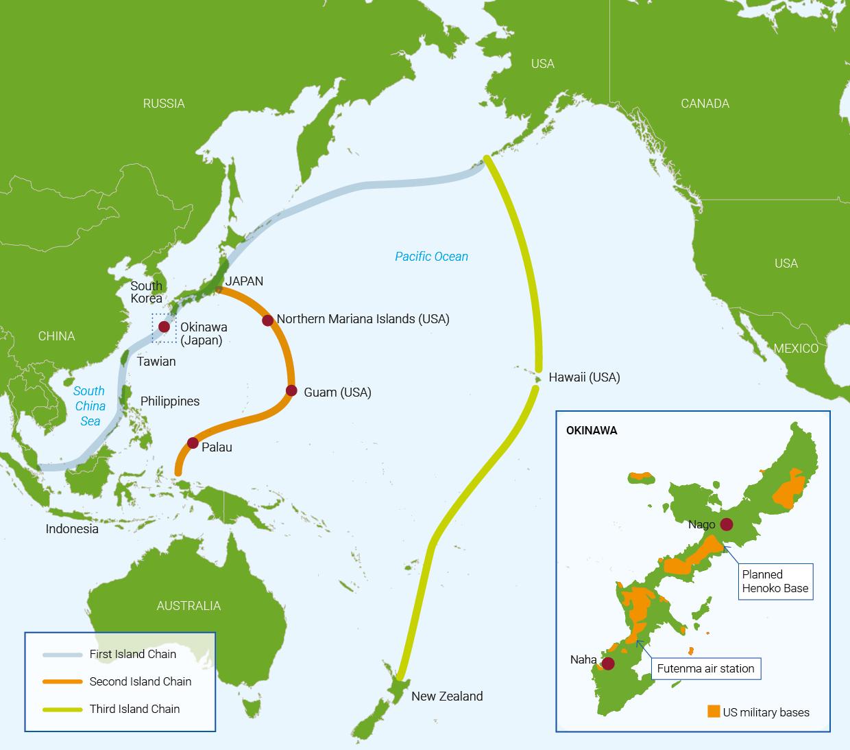 US plan to pull forces from Okinawa tested by China's rise
